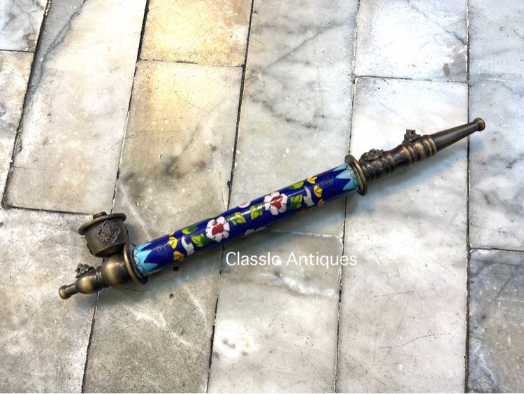 กล้อง สูปทองเหลืองถมปัด สะสมA3 รูปที่ 3