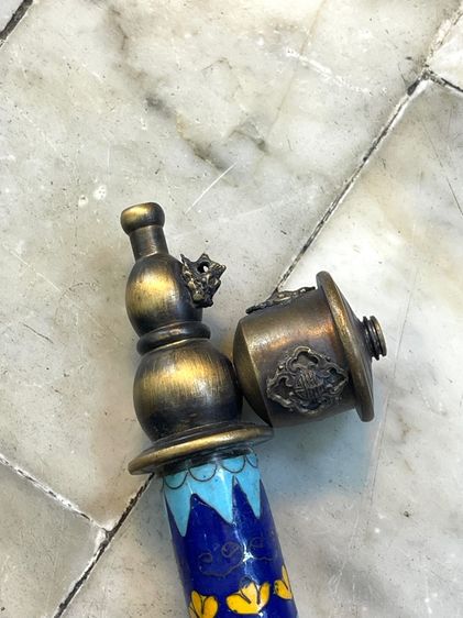 กล้อง สูปทองเหลืองถมปัด สะสมA3 รูปที่ 4