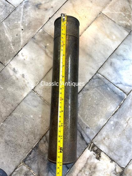 กระบอก ใส่เอกสาร ทองเหลืองสะสมA3 รูปที่ 15