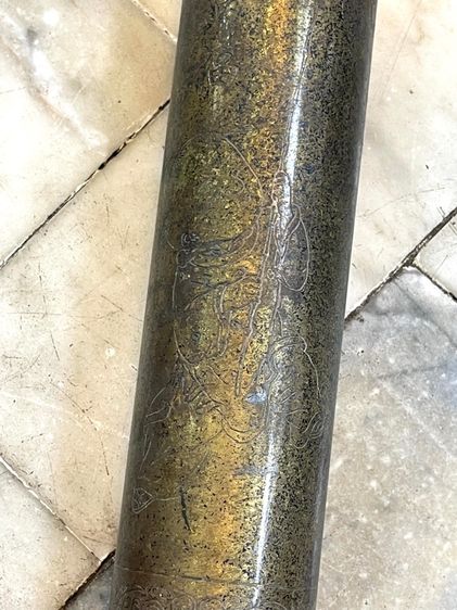 กระบอก ใส่เอกสาร ทองเหลืองสะสมA3 รูปที่ 9