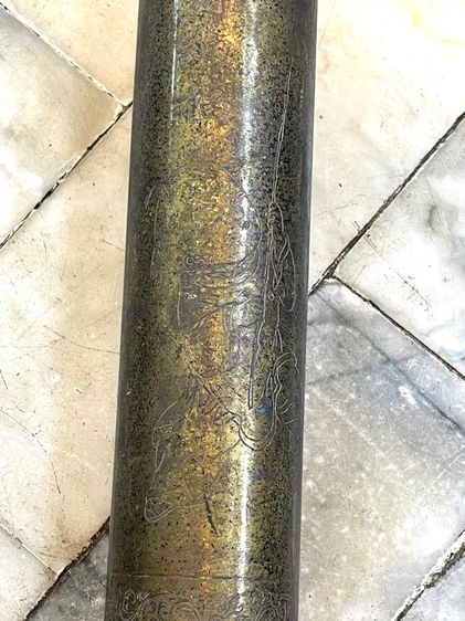 กระบอก ใส่เอกสาร ทองเหลืองสะสมA3 รูปที่ 10