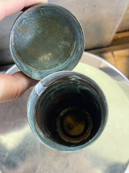 กระบอก ใส่เอกสาร ทองเหลืองสะสมA3 รูปที่ 12