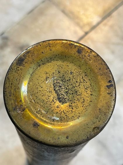 กระบอก ใส่เอกสาร ทองเหลืองสะสมA3 รูปที่ 6