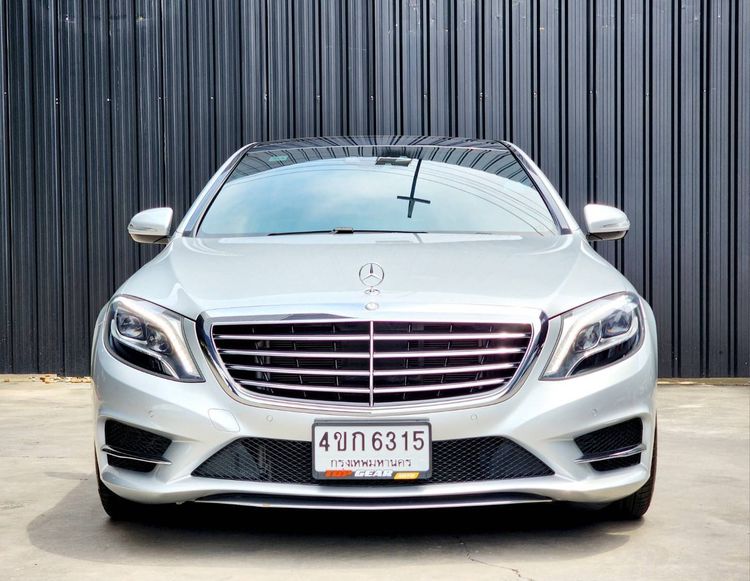 Mercedes-Benz S-Class 2014 S400 Sedan เบนซิน ไม่ติดแก๊ส เกียร์อัตโนมัติ เทา รูปที่ 3