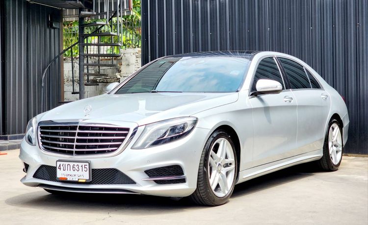Mercedes-Benz S-Class 2014 S400 Sedan เบนซิน ไม่ติดแก๊ส เกียร์อัตโนมัติ เทา รูปที่ 2