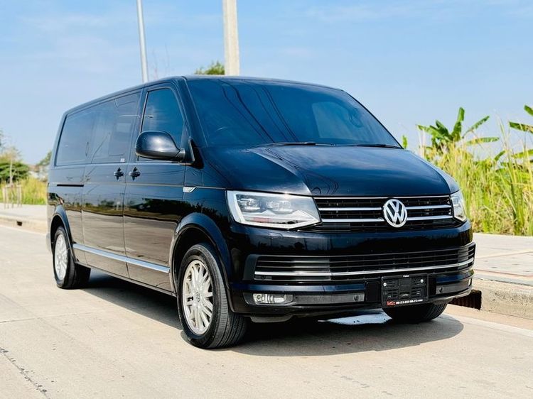 Volkswagen Caravelle 2019 2.0 TDi Utility-car ดีเซล ไม่ติดแก๊ส เกียร์อัตโนมัติ ดำ รูปที่ 2