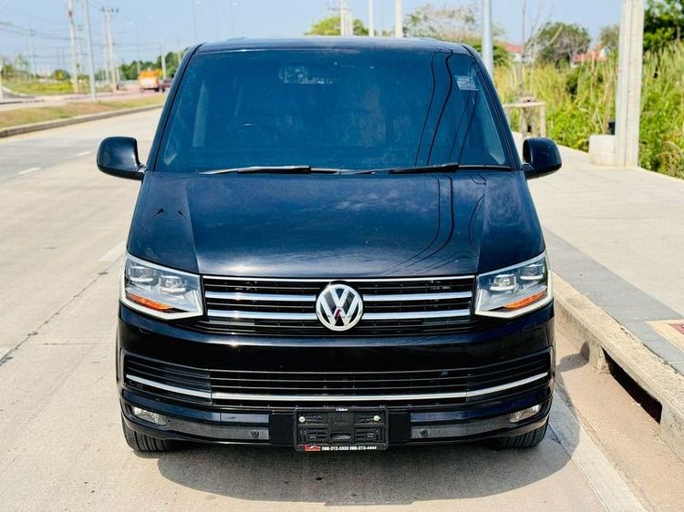 Volkswagen Caravelle 2019 2.0 TDi Utility-car ดีเซล ไม่ติดแก๊ส เกียร์อัตโนมัติ ดำ รูปที่ 3