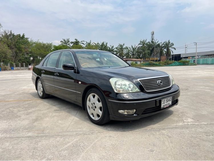 Lexus LS430 2001 4.3 Sedan เบนซิน เกียร์อัตโนมัติ ดำ รูปที่ 4