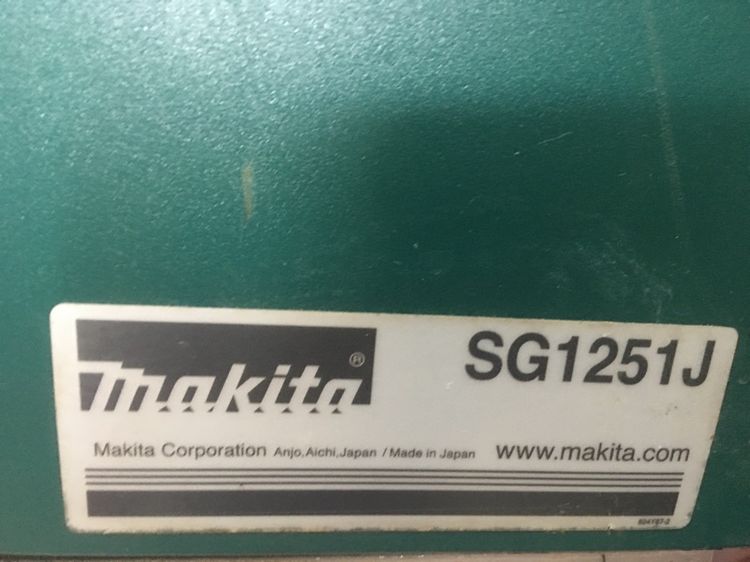 เลื่อยตัดเซาะลอง makita SG1251J 125mm 5” สภาพดีสวยพร้อมใช้งานแท้ รูปที่ 7