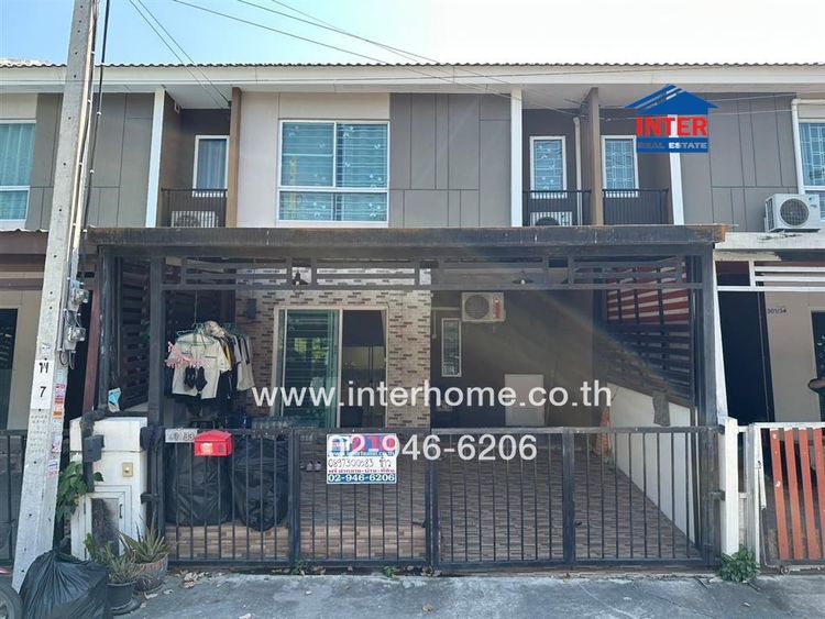 ทาวน์เฮ้าส์ 2 ชั้น 18.3 ตร.ว หมู่บ้านเดอะ คอนเนค เทพารักษ์-เมืองใหม่ ใกล้รพ.บางบ่อ ถนนเทพารักษ์ ถนนคลองด่าน-บางพลี บางบ่อ สมุทรปราการ