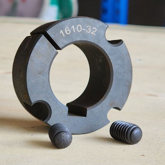 1610 - 32mm แกนเพลามู่เล่ย์ Shaft เทเปอร์ บูธ Taper bush สำหรับมู่เลย์ มู่เลย์ พลูเล่ย์ Pulley timing รูปที่ 2