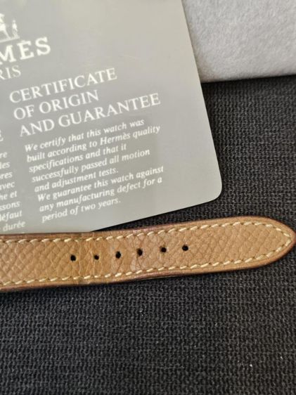 นาฬิกาHermes kelly watch🎉

มือสอง ของแท้ รูปที่ 9