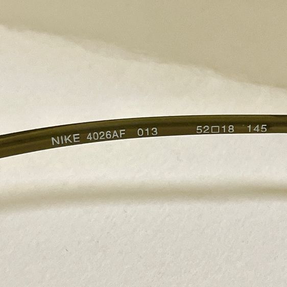 NIKE กรอบแว่นตา แบรนด์แท้ ผลิตในญี่ปุ่น รูปที่ 14