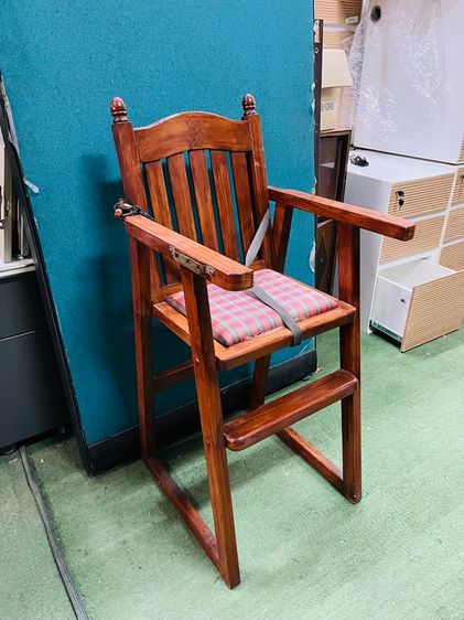 เก้าอี้เด็ก KITSO HIGH CHAIR สีโอ๊ค รูปที่ 3