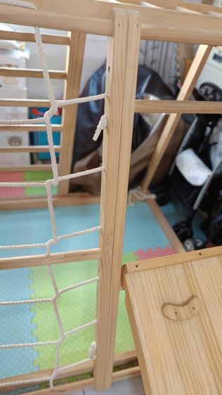 Alinda Jungle Gym slider สไลเดอร์ ยิม ปีนป่าย pikler เพลยิม climbing ปีนป่ายไม้ ปีนป่ายเด็ก รูปที่ 8