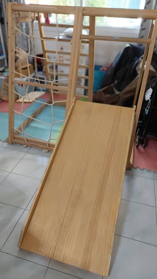 Alinda Jungle Gym slider สไลเดอร์ ยิม ปีนป่าย pikler เพลยิม climbing ปีนป่ายไม้ ปีนป่ายเด็ก รูปที่ 2