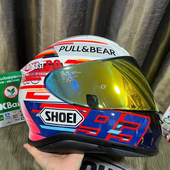 หมวกกันน็อคเต็มใบ Shoei รุ่น Z 7plus Marquez Power Up รูปที่ 3