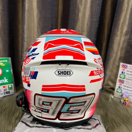 หมวกกันน็อคเต็มใบ Shoei รุ่น Z 7plus Marquez Power Up รูปที่ 5