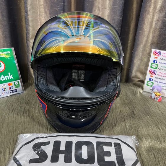 หมวกกันน็อคเต็มใบ Shoei รุ่น Z 7plus Marquez Power Up รูปที่ 9