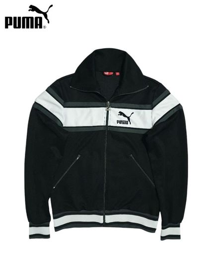 เสื้อวอร์มแขนยาว Puma Men's Black Track Jacket : RM544467 เสื้านแท้รุ่นเก่า รูปที่ 2