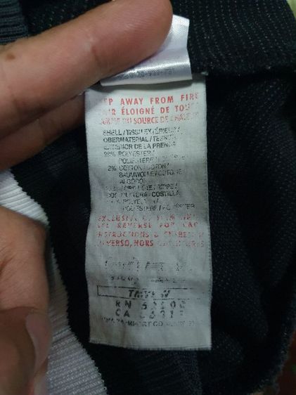 เสื้อวอร์มแขนยาว Puma Men's Black Track Jacket : RM544467 เสื้านแท้รุ่นเก่า รูปที่ 9