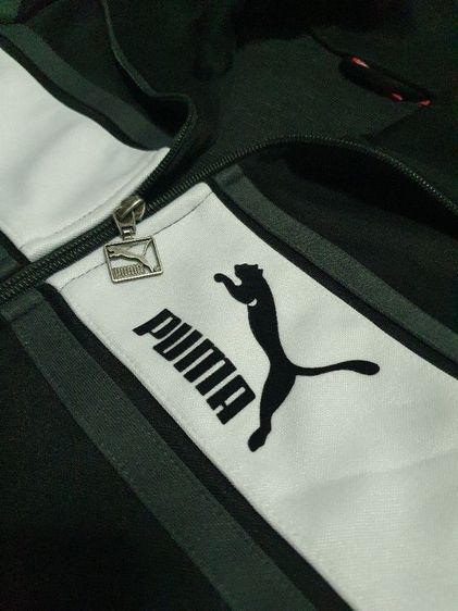 เสื้อวอร์มแขนยาว Puma Men's Black Track Jacket : RM544467 เสื้านแท้รุ่นเก่า รูปที่ 7