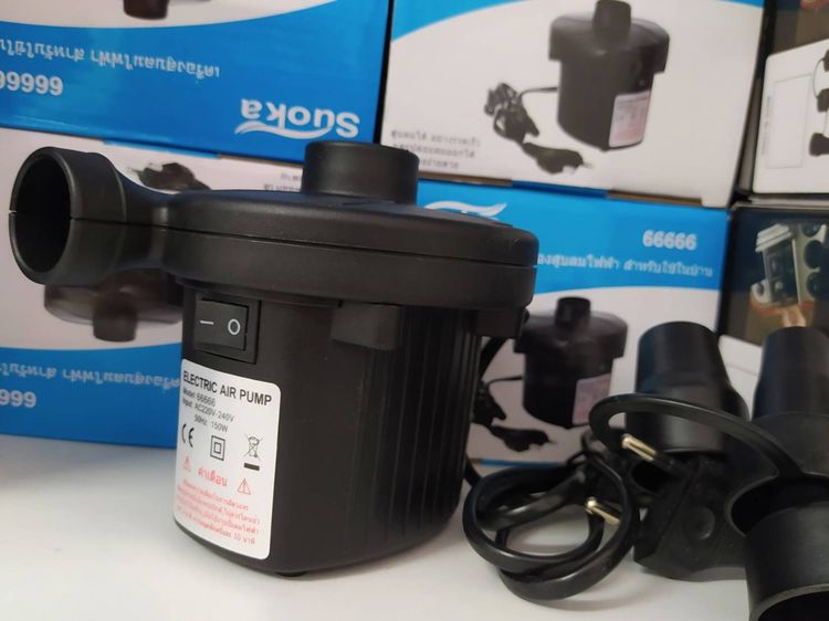 สูบลมแรงสระน้ำไฟฟ้า ปั้มลมสูบที่นอน เรืองยาง สระว่ายน้ำ ตุ๊กตาลูกบอล และอื่นๆ เก็บปลายทาง รูปที่ 12