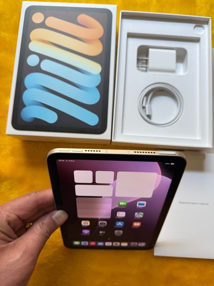 iPad Mini6-256GB-Cellular ใหม่มาก รูปที่ 8