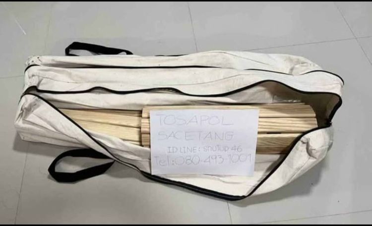 ขายโต๊ะไม้แอชสีธรรมชาติ โต๊ะแคมป์ปิ้ง เตรียมอาหาร  รูปที่ 6