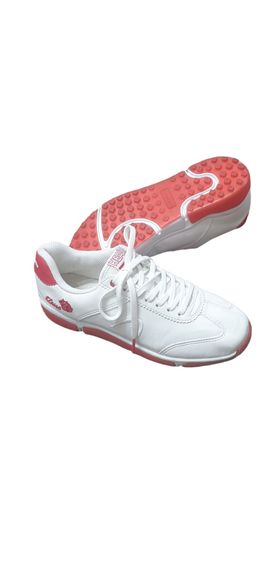 ผู้หญิง ขาว Nike HAED  รองเท้ากอล์ฟ 37.5 23.5cm.
