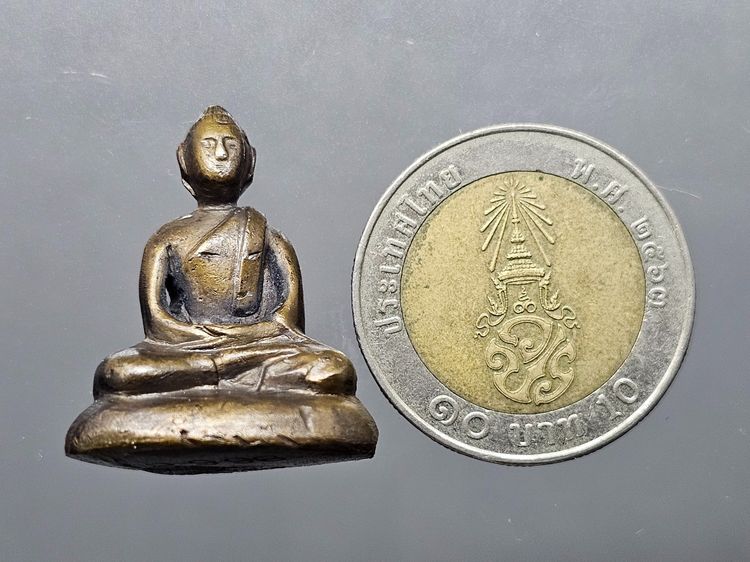 พระกริ่ง ฝีพระหัตถ์สมเด็จย่า ปี 2515 ฟอร์มพระสวย เข้มขลัง รูปที่ 8