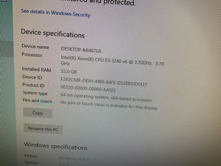 Dell Precision Tower 3620 workstation รูปที่ 6