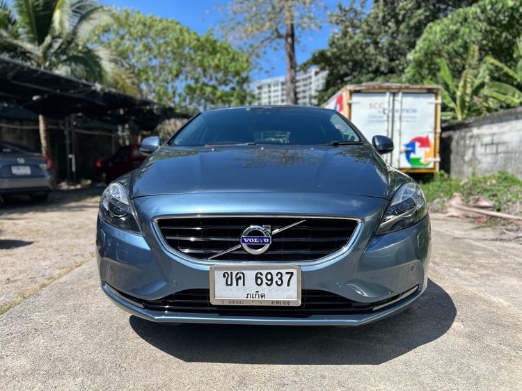 Volvo V40 2013 2.0 Sedan เบนซิน ไม่ติดแก๊ส เกียร์อัตโนมัติ น้ำเงิน รูปที่ 2