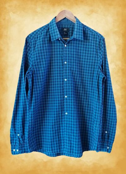 เสื้อ Shirt H and M Brand แขนยาว