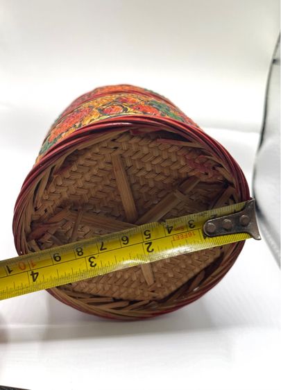 ตะกร้าจีน โบราณเก่าสะสมA12 รูปที่ 11