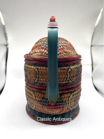 ตะกร้าจีน โบราณเก่าสะสมA12 รูปที่ 5