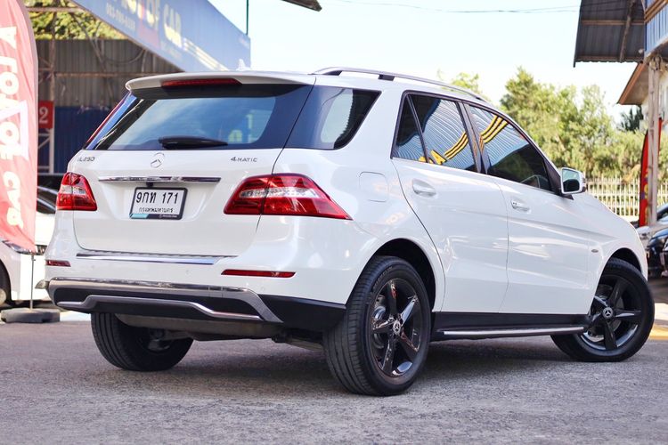 Mercedes-Benz ML-Class 2012 ML250 CDI AMG Utility-car ดีเซล ไม่ติดแก๊ส เกียร์อัตโนมัติ ขาว รูปที่ 3