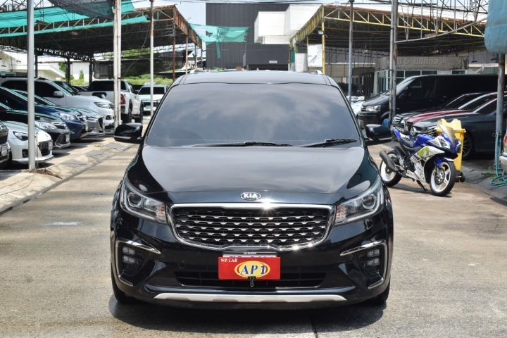 Kia Grand Carnival 2018 2.2 EX Utility-car ดีเซล เกียร์อัตโนมัติ ดำ รูปที่ 2