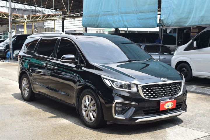 Kia Grand Carnival 2018 2.2 EX Utility-car ดีเซล เกียร์อัตโนมัติ ดำ
