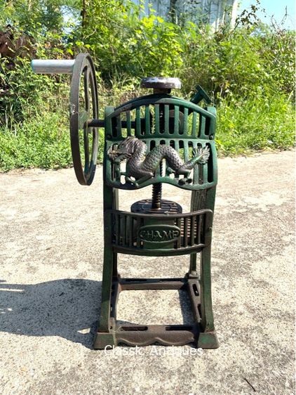 เครื่องไสน้ำแข็ง มือหมุน มังกร สะสม