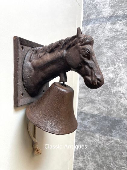 ระฆัง ม้า เหล็กหล่อสะสม รูปที่ 6