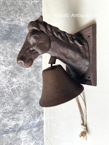 ระฆัง ม้า เหล็กหล่อสะสม รูปที่ 8