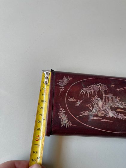 กล่องไม้ ฝังมุก โบราณเก่าสะสม รูปที่ 16