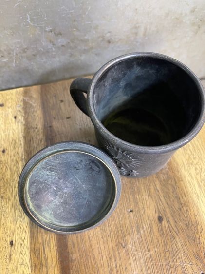 แก้ว ท่านประธาน เหมาเจ๋อตุง ทองเหลืองสะสม รูปที่ 11