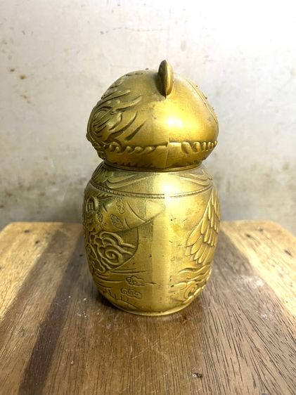 โถ เสือ ทองเหลืองสะสม รูปที่ 7