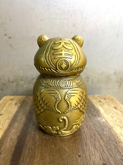 โถ เสือ ทองเหลืองสะสม รูปที่ 6
