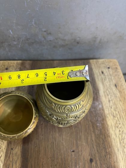 โถ เสือ ทองเหลืองสะสม รูปที่ 10