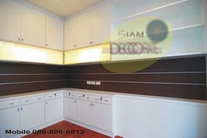 ช่างรับเหมาเฟอร์นิเจอร์มาเอง (บริการรับทำเฟอร์นิเจอร์บิวท์อิน) ต่อเติม ตกแต่งภายใน รับงานผ้าม่าน วอลล์เปเปอร์ โดยออกแบบพร้อมให้คำปรึกษาฟรี รูปที่ 12