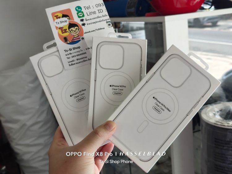 Apple Clear Case Magsafe iPhone 14plus 14pro 14PM 15 15plus 15pro 15PM 16PM เเท้ใหม่ รูปที่ 2