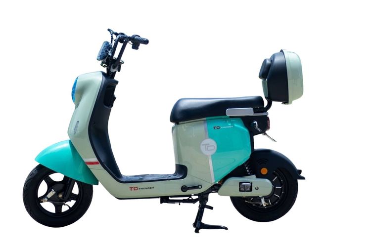 จักรยานไฟฟ้า TD Thunder รุ่นใหม่คุณภาพดี ดีไซน์สวย ราคาไม่แพง  มอเตอร์ 800w 48v 12ah  ความเร็ว 35-54 กม.  ระยะทาง 30-35 กม.  ระยะเวลาในการชา รูปที่ 6